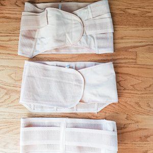 3 strap c-section/postpartum tummy recovery belt, Size Large (Asian xxl)